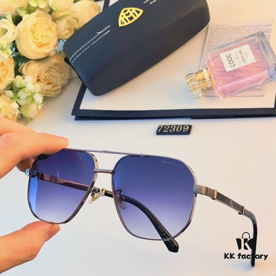 6931f6fd3a89a121ed5486a9 Maybach New Men's Sunglasses, Fashionable Large-Frame Metal Double-Bridge Sunglasses, Trendy Driving Eyewear