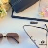 6931f6fd3a89a121ed5486af Maybach New Men's Sunglasses, Fashionable Large-Frame Metal Double-Bridge Sunglasses, Trendy Driving Eyewear