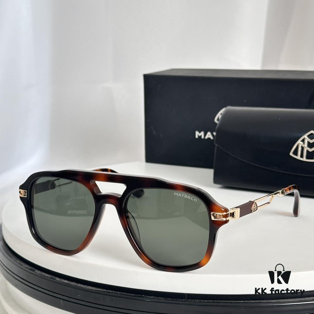 6931f6fe3a89a121ed5486b9 MAYBACH MB1395 Exquisitely Crafted Wood Frame Sunglasses, Size: 54-19-145, Premium M-Texture Eyewear