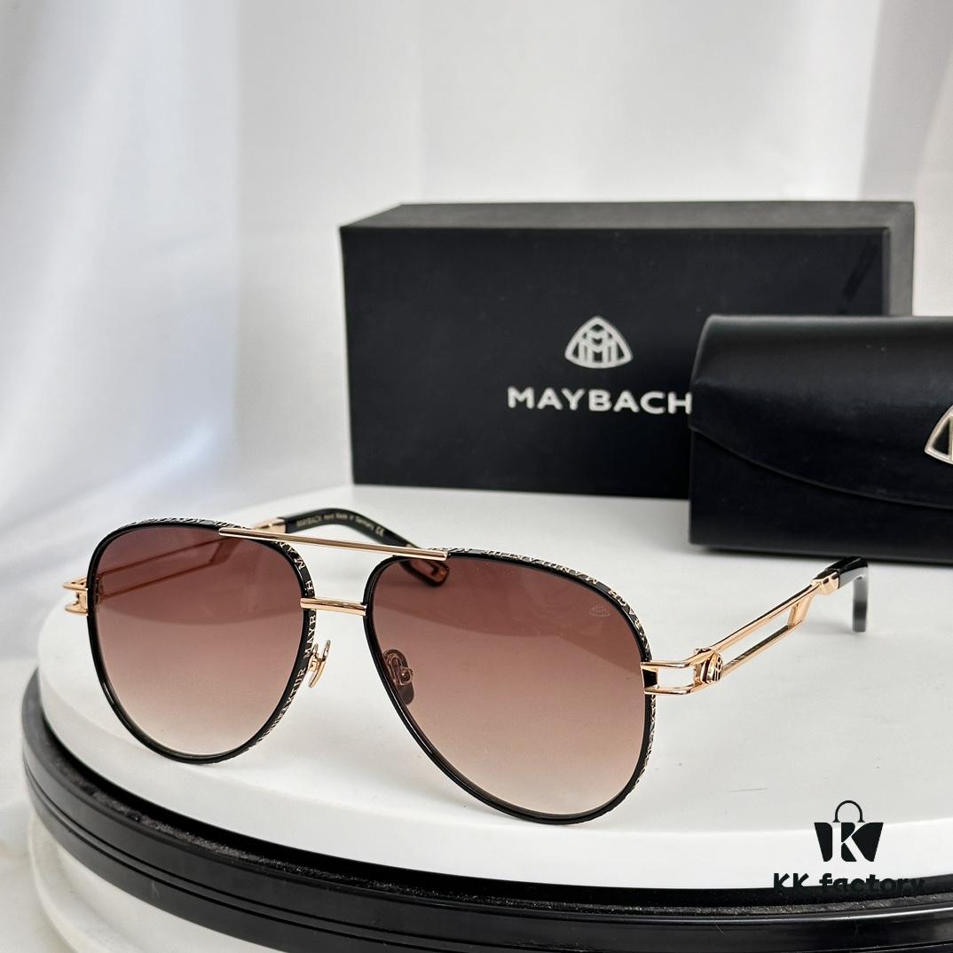 6931f7013a89a121ed5486e9 High-Quality MAYBACH Z36 Sunglasses, Exquisite Craftsmanship, Premium Feel, UV Protection, Size: 61-15-145