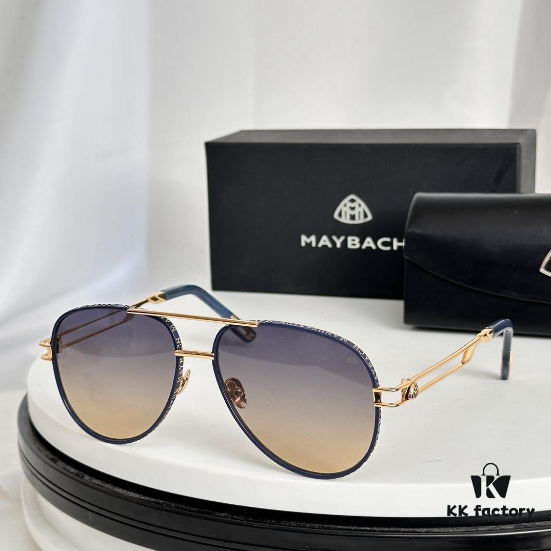 6931f7013a89a121ed5486ea High-Quality MAYBACH Z36 Sunglasses, Exquisite Craftsmanship, Premium Feel, UV Protection, Size: 61-15-145