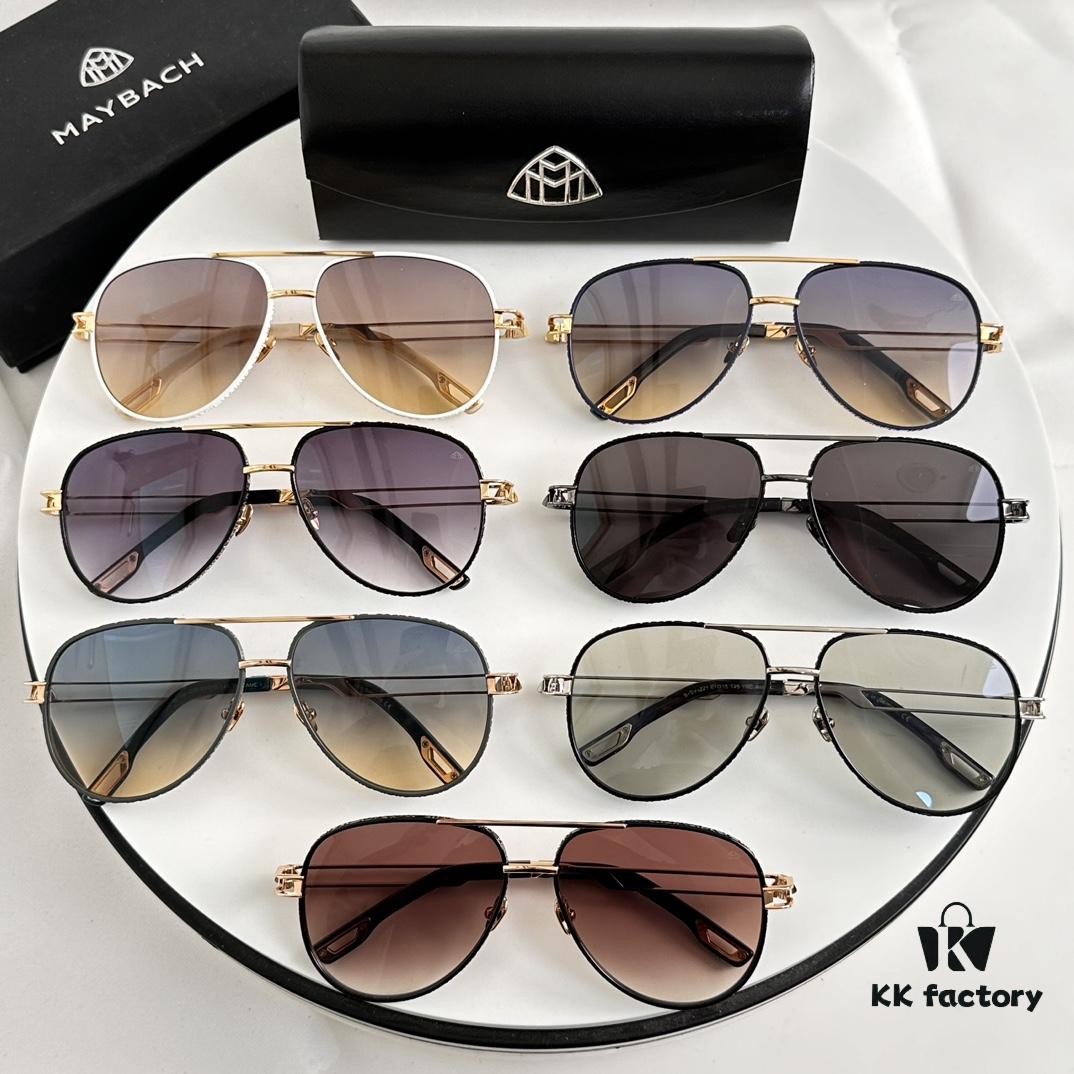 6931f7023a89a121ed5486ee High-Quality MAYBACH Z36 Sunglasses, Exquisite Craftsmanship, Premium Feel, UV Protection, Size: 61-15-145