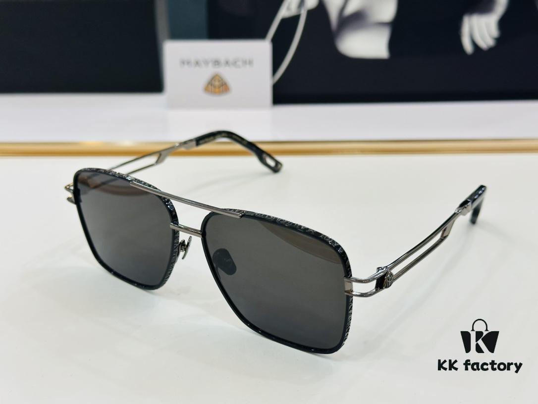 6931f7033a89a121ed548701 High-Quality MAYBACH Z22 Sunglasses, Exquisite Craftsmanship, Premium Feel, Size: 61-15-145