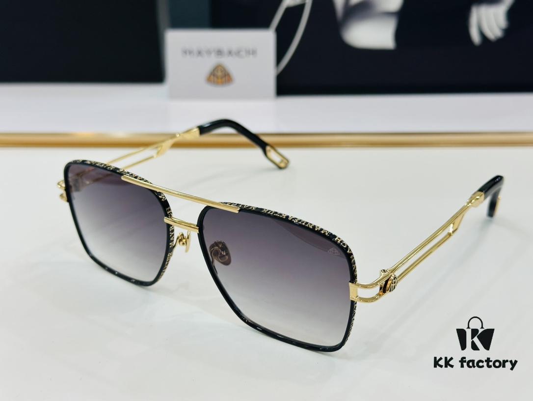 6931f7033a89a121ed548702 High-Quality MAYBACH Z22 Sunglasses, Exquisite Craftsmanship, Premium Feel, Size: 61-15-145