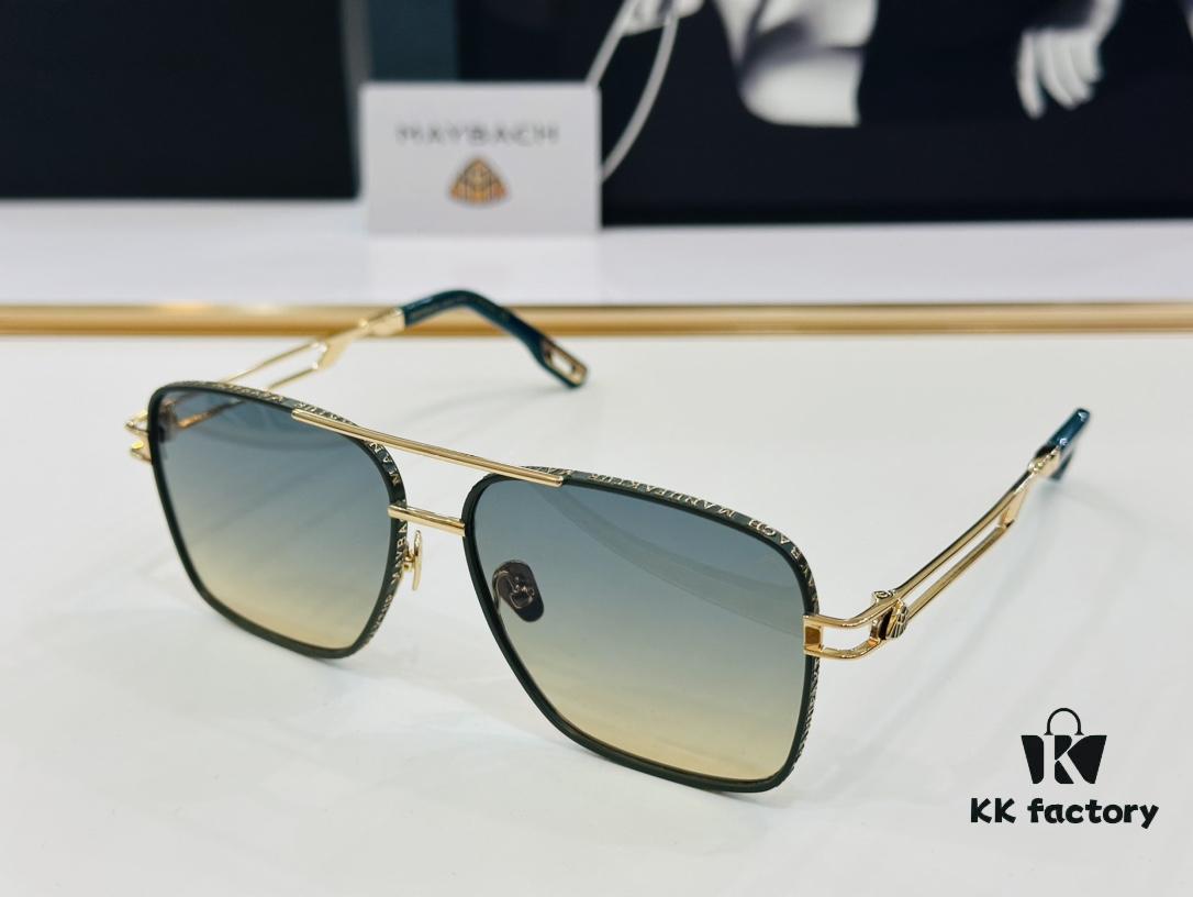 6931f7033a89a121ed548707 High-Quality MAYBACH Z22 Sunglasses, Exquisite Craftsmanship, Premium Feel, Size: 61-15-145