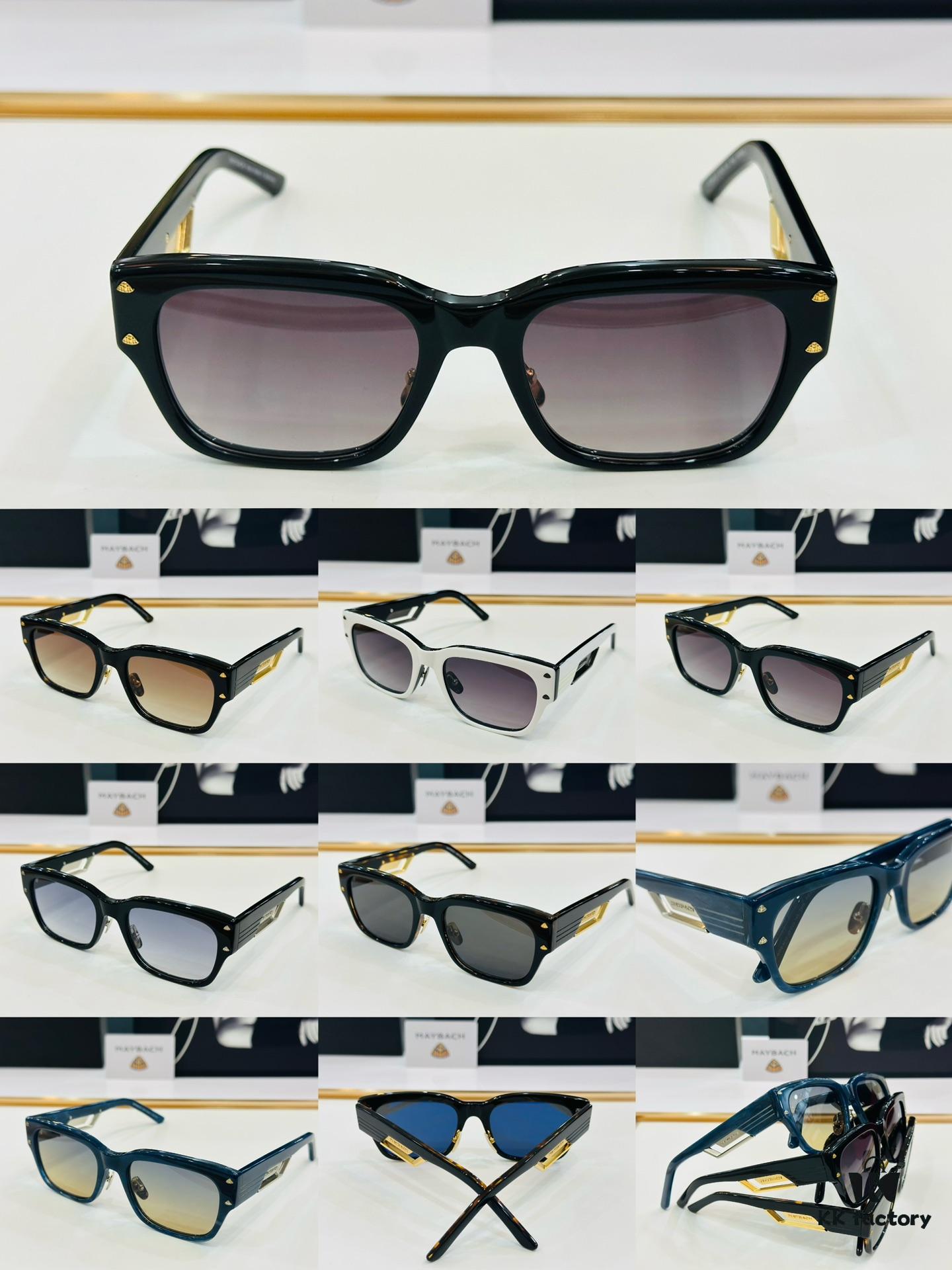 6931f7043a89a121ed548712 High-Quality MAYBACH Z32 Sunglasses, Exquisite Craftsmanship, Premium Feel, Size: 55-20-145