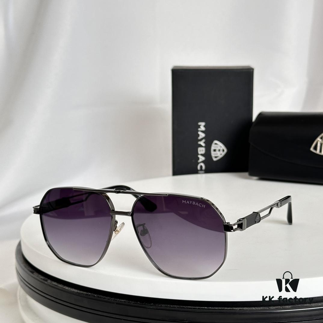 MAYBACH Z1391 High-Quality Sunglasses, Exquisite Craftsmanship, Premium Eyewear, Size 60-14-145, XL Frame