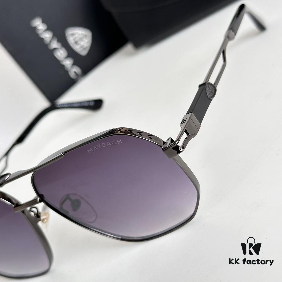 MAYBACH Z1391 High-Quality Sunglasses, Exquisite Craftsmanship, Premium Eyewear, Size 60-14-145, XL Frame