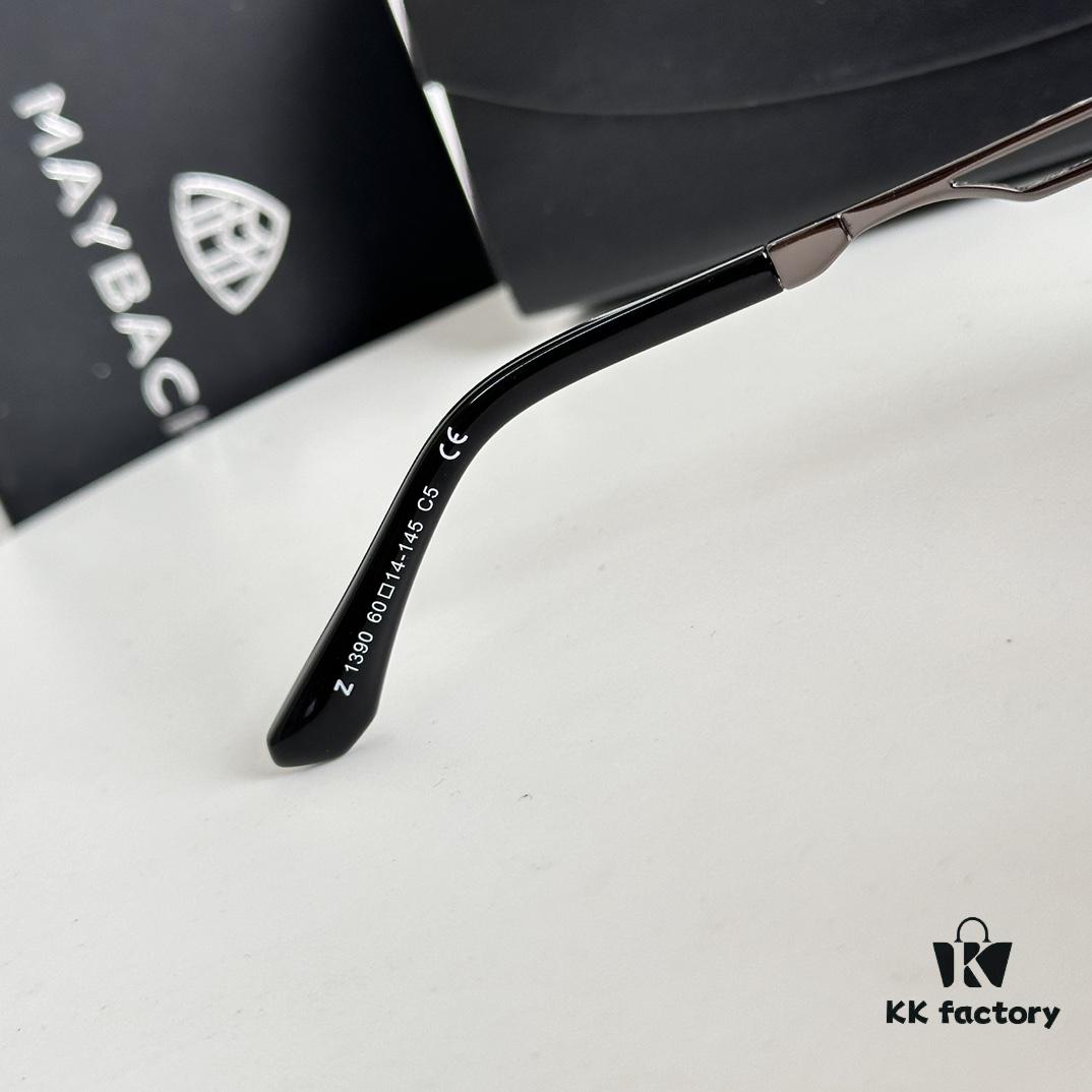 MAYBACH Z1391 High-Quality Sunglasses, Exquisite Craftsmanship, Premium Eyewear, Size 60-14-145, XL Frame