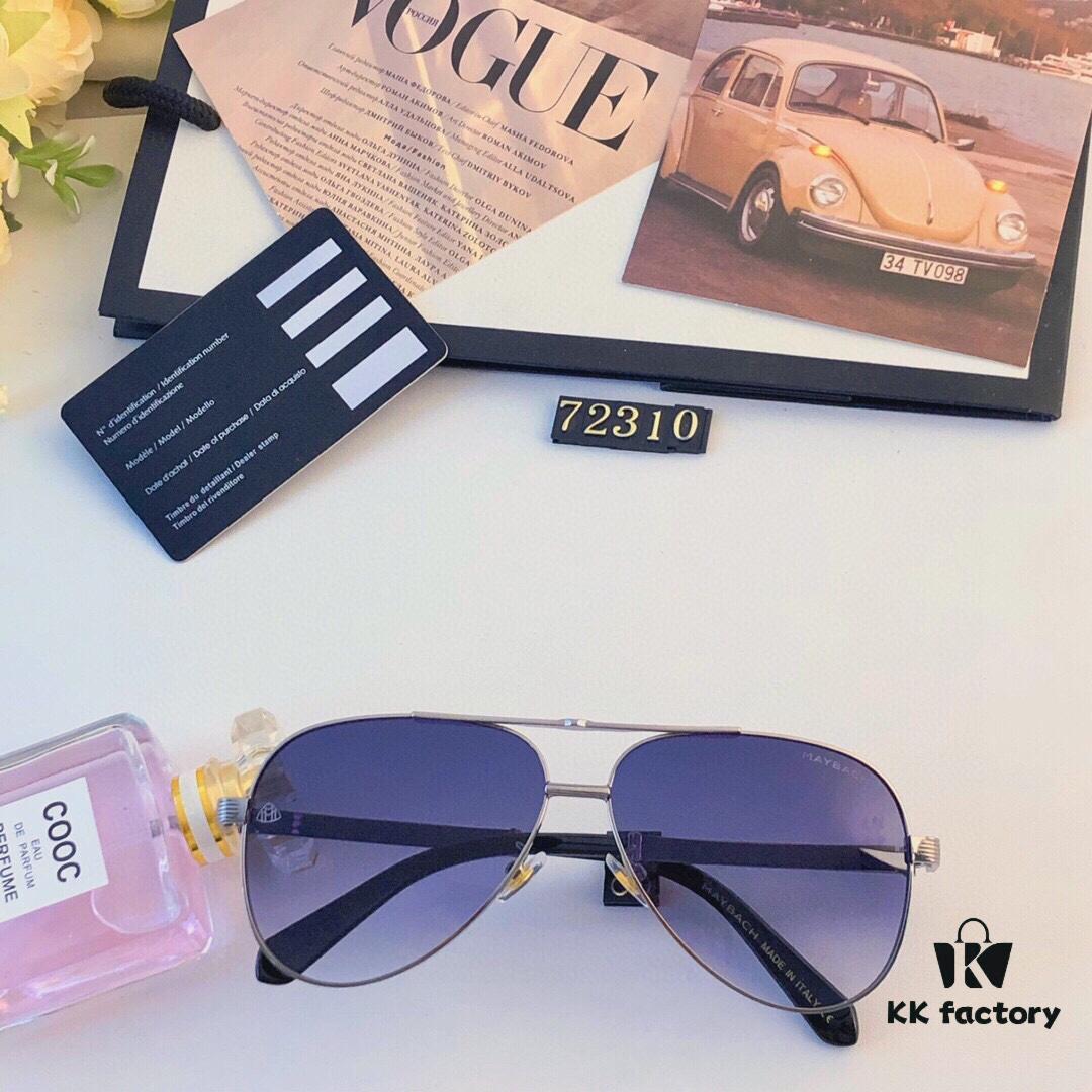 6931f70d3a89a121ed54878d Maybac* Retro-Style Metal Round Aviator Sunglasses Unisex Fashion UV Protection Streetwear Accessory