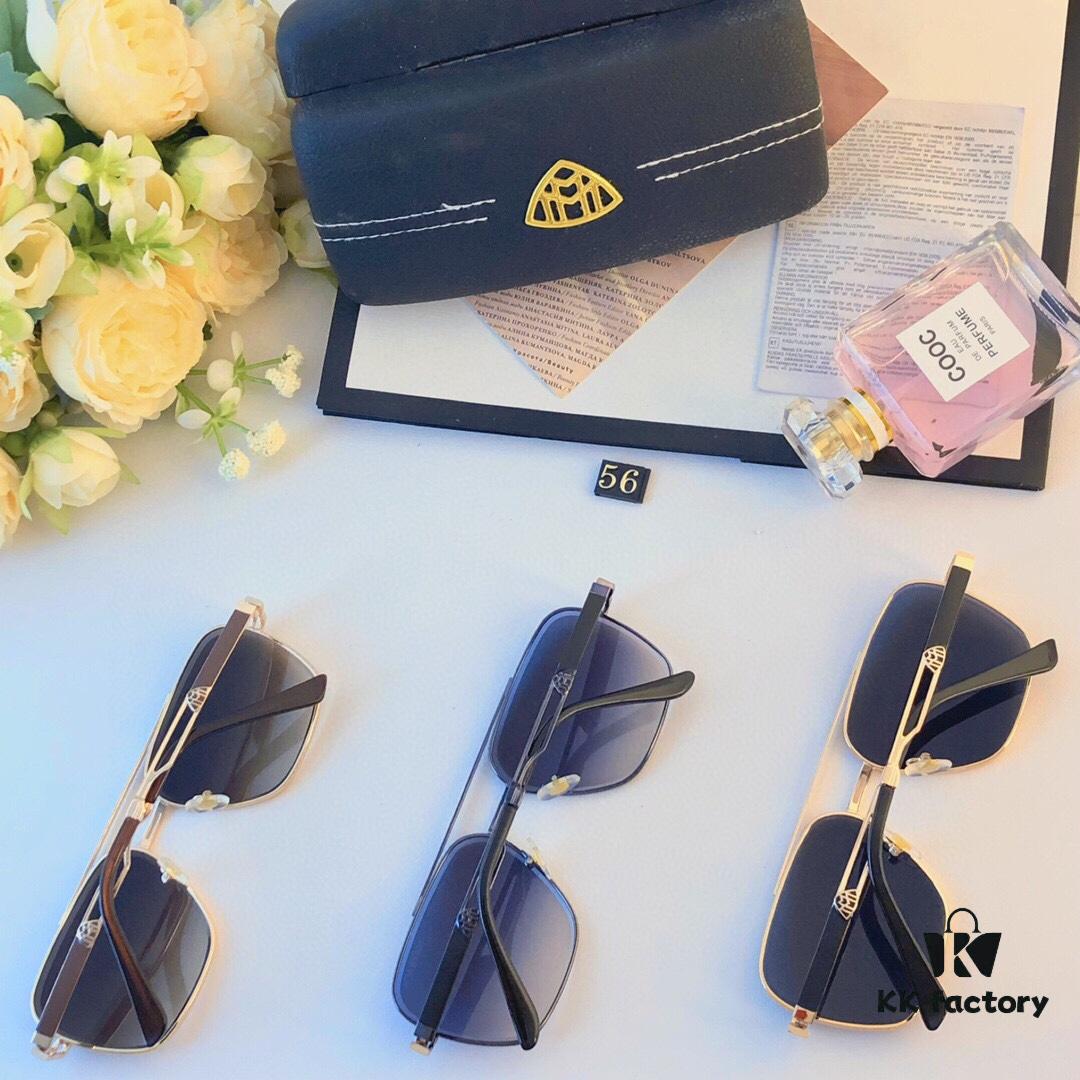 6931f70d3a89a121ed548793 Maybac* European and American Style Cut-edge Square-frame Double-bar Sunglasses Unisex Fashion Versatile Shades Metal Glasses Cross-border Popular Influencer Hit