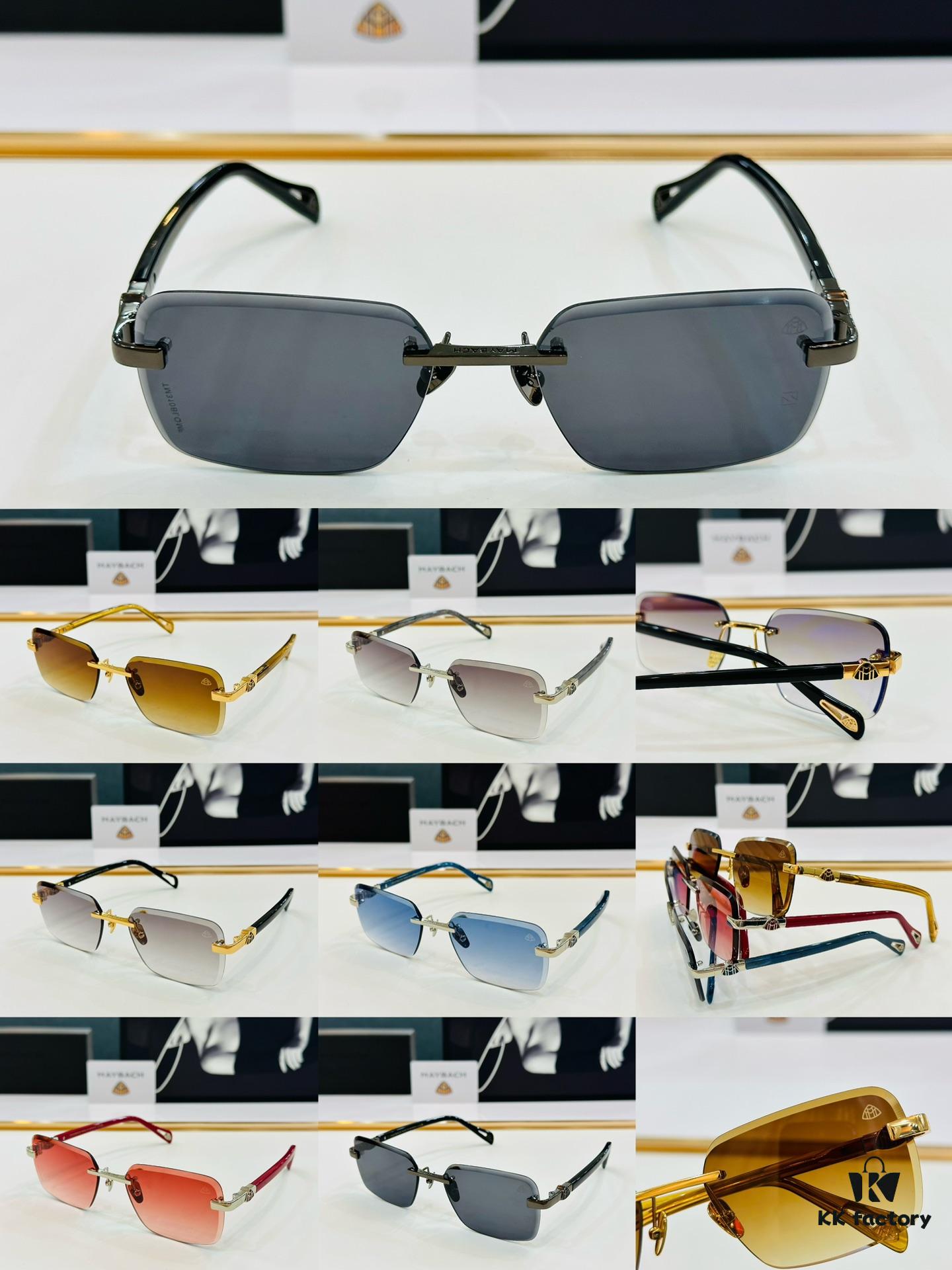 6931f7143a89a121ed5487f3 High-Quality MAYBACH Z083 Sunglasses, Exquisite Craftsmanship, Premium Texture, XL Frame Size: 59-19-145