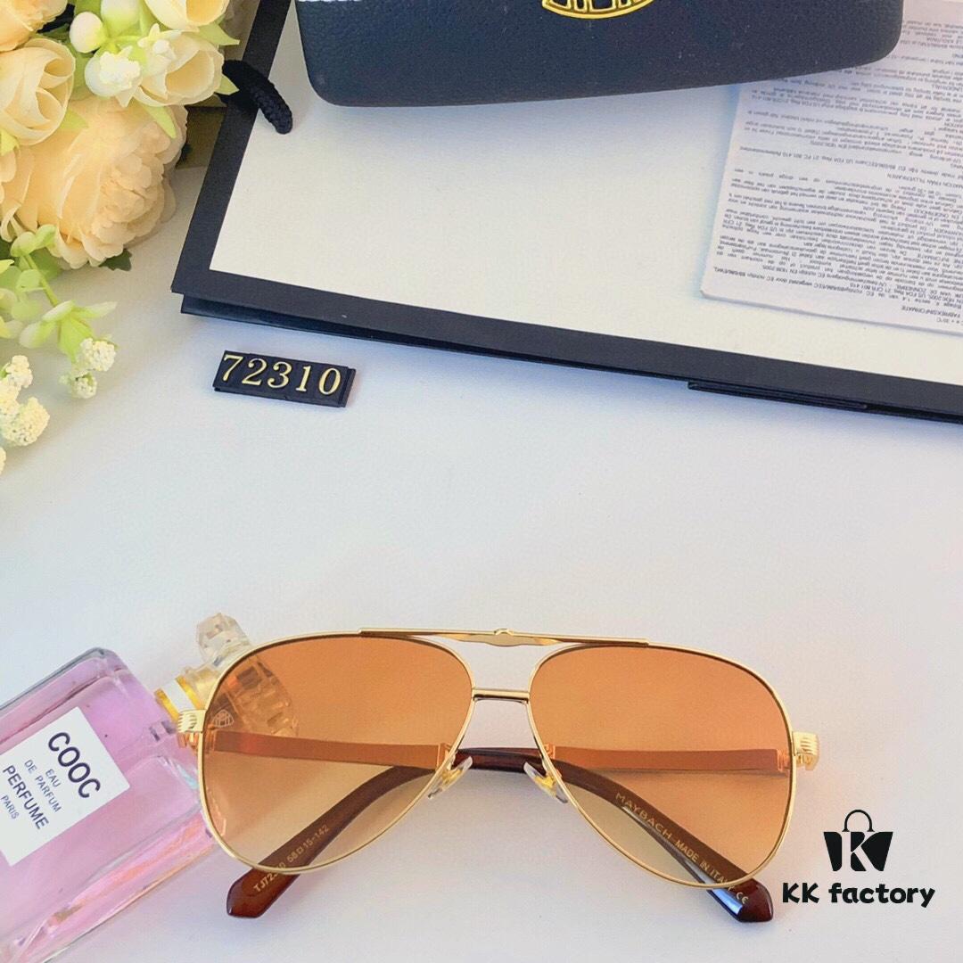 6931f71d3a89a121ed548877 Maybach Sunglasses Luxury Men's Pilot Sunglasses for Large Faces Driving UV Protection Cycling Sun Protection Fashionable and Stylish Eyewear