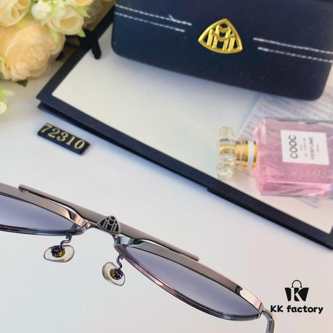 6931f71d3a89a121ed54887a Maybach Sunglasses Luxury Men's Pilot Sunglasses for Large Faces Driving UV Protection Cycling Sun Protection Fashionable and Stylish Eyewear