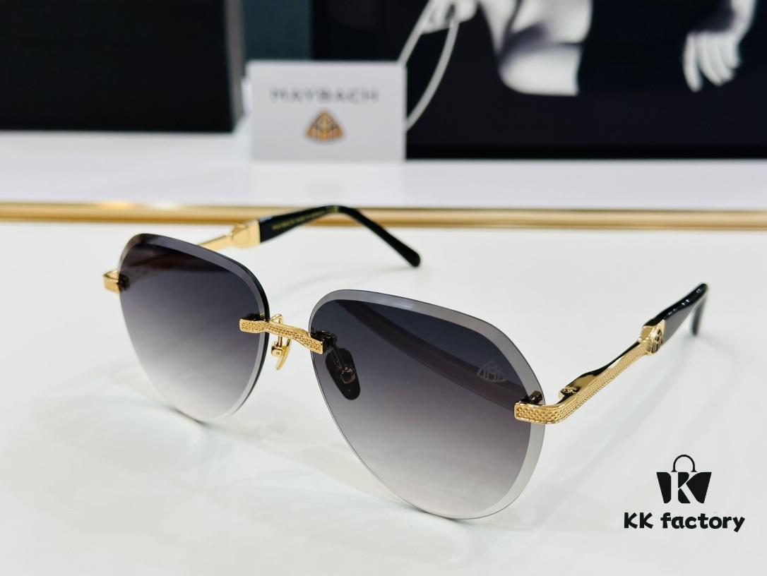 6931f71d3a89a121ed54887c High-Quality MAYBACH Z080 Sunglasses, Exquisite Craftsmanship, Premium Feel, Size 61-13-140, XL Frame