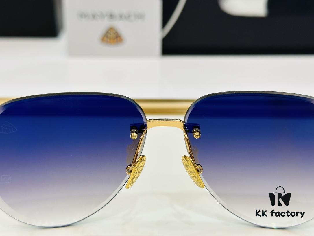 6931f71e3a89a121ed548882 High-Quality MAYBACH Z080 Sunglasses, Exquisite Craftsmanship, Premium Feel, Size 61-13-140, XL Frame