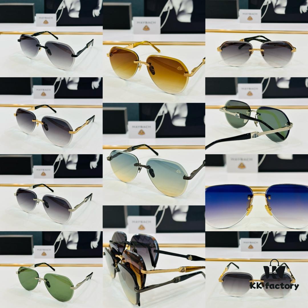 6931f71e3a89a121ed548883 High-Quality MAYBACH Z080 Sunglasses, Exquisite Craftsmanship, Premium Feel, Size 61-13-140, XL Frame