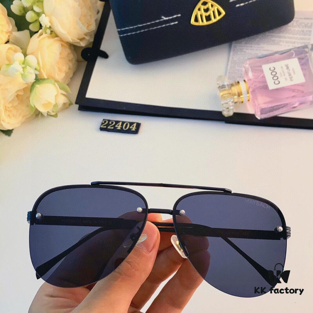 6931f7233a89a121ed5488ca Maybach Fashion European and American Style Double-Bridge Sunglasses for Men, UV Protection Sunshade Glasses for Outdoor Use, Unisex Aviator Sunglasses