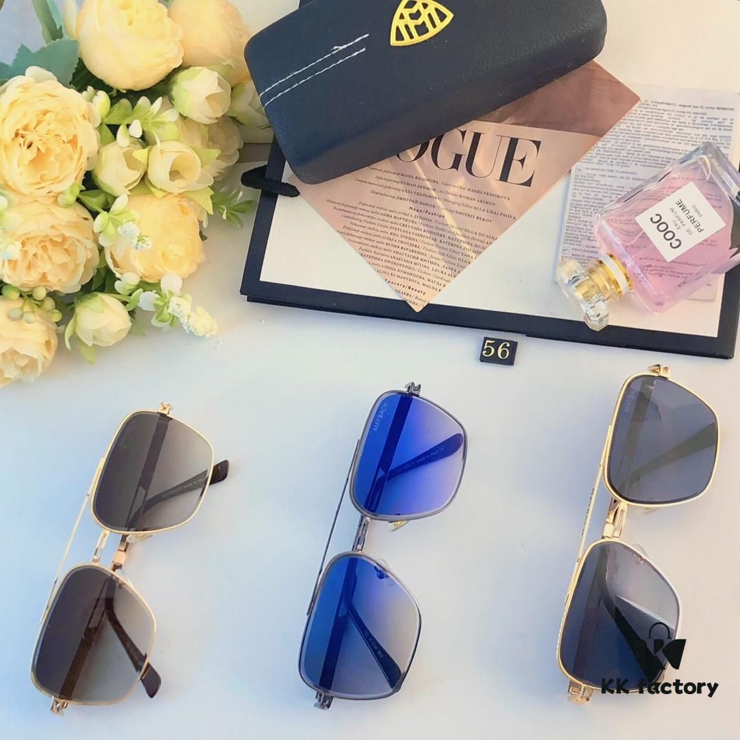 Maybach New Men's Luxury Sunglasses, Stylish and Trendy Shades for Outdoor Driving and Travel