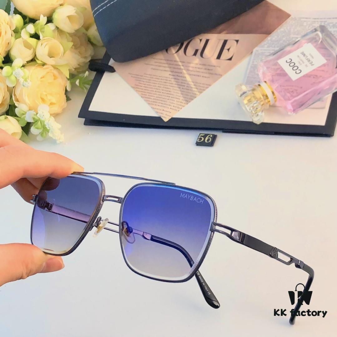 Maybach New Men's Luxury Sunglasses, Stylish and Trendy Shades for Outdoor Driving and Travel