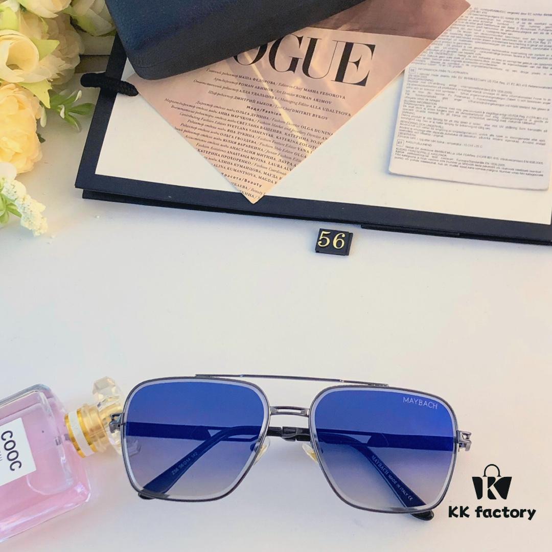 Maybach New Men's Luxury Sunglasses, Stylish and Trendy Shades for Outdoor Driving and Travel