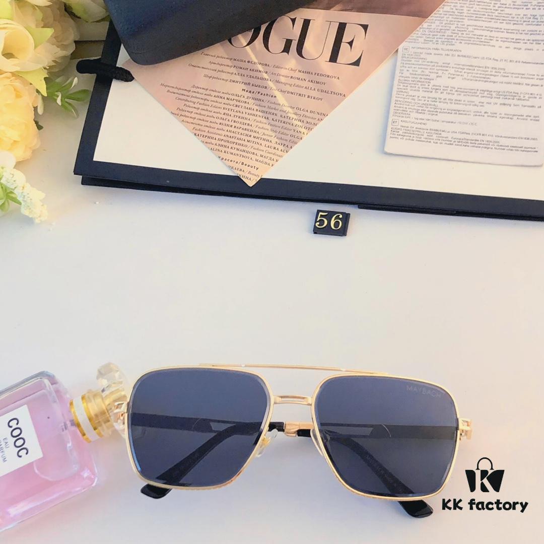 Maybach New Men's Luxury Sunglasses, Stylish and Trendy Shades for Outdoor Driving and Travel