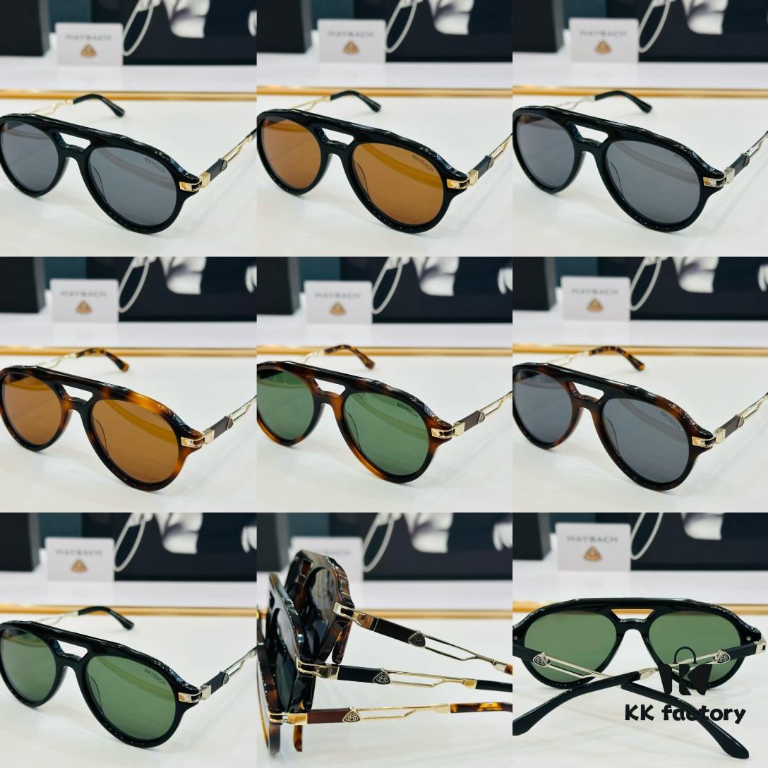6931f7373a89a121ed5489ea High-Quality MAYBACH M N0394 Eyeglasses Sunglasses Frame, Exquisite Craftsmanship, Premium Material, Size: 54-18-145