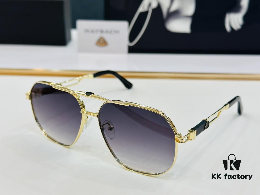High-Quality MAYBACH MB1394 Eyeglasses Sunglasses Frame, Exquisite Craftsmanship, M Size: 60□14-145, Premium Material with Strong Metallic Texture