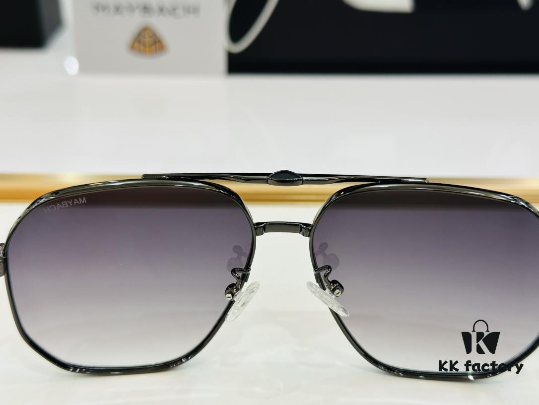 High-Quality MAYBACH MB1394 Eyeglasses Sunglasses Frame, Exquisite Craftsmanship, M Size: 60□14-145, Premium Material with Strong Metallic Texture