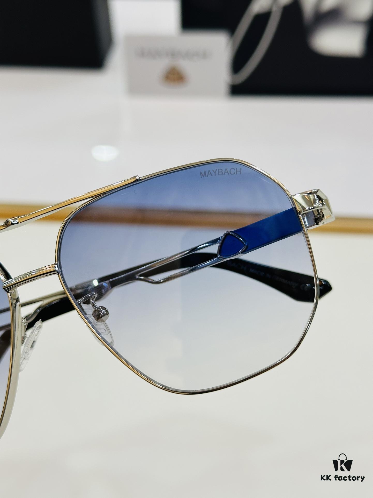 High-Quality MAYBACH MB1394 Eyeglasses Sunglasses Frame, Exquisite Craftsmanship, M Size: 60□14-145, Premium Material with Strong Metallic Texture