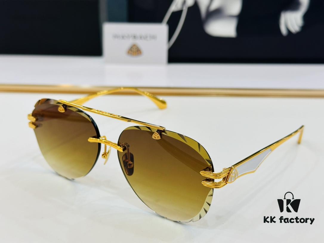6931f73a3a89a121ed548a10 High-Quality MAYBACH Z057 Sunglasses, Exquisite Craftsmanship, Premium Feel, Size: 60-14-145