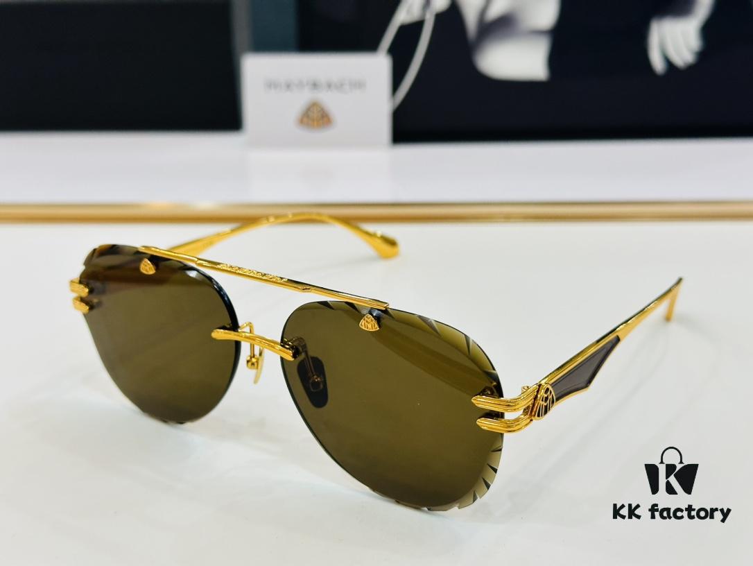 6931f73a3a89a121ed548a11 High-Quality MAYBACH Z057 Sunglasses, Exquisite Craftsmanship, Premium Feel, Size: 60-14-145