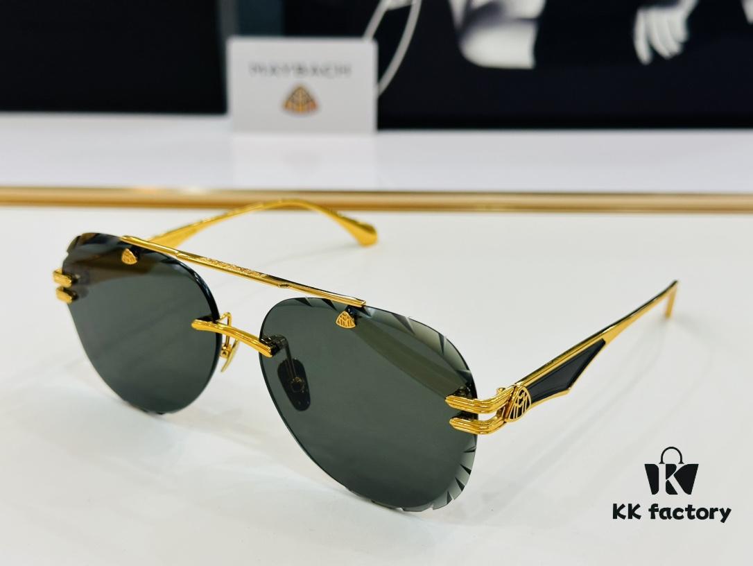 6931f73a3a89a121ed548a12 High-Quality MAYBACH Z057 Sunglasses, Exquisite Craftsmanship, Premium Feel, Size: 60-14-145