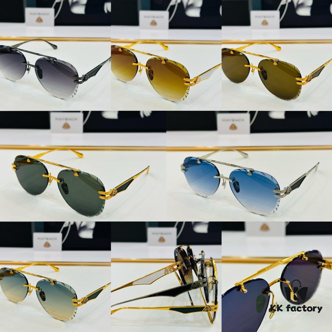 6931f73a3a89a121ed548a17 High-Quality MAYBACH Z057 Sunglasses, Exquisite Craftsmanship, Premium Feel, Size: 60-14-145