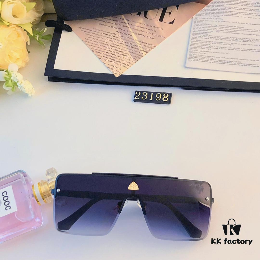 Maybac* New Model Large Frame Unisex Sunglasses, Fashionable and Trendy Casual Shades, Travel and Driving Sun Glasses