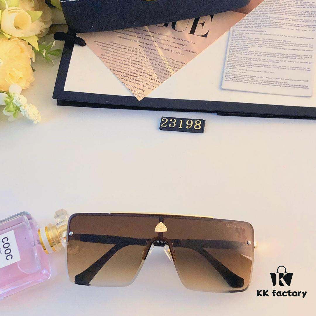 Maybac* New Model Large Frame Unisex Sunglasses, Fashionable and Trendy Casual Shades, Travel and Driving Sun Glasses