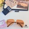 6931f73d3a89a121ed548a43 Maybac* New Men's Sunglasses Fashionable Metal Double-Bridge Large Frame Sunglasses for Driving