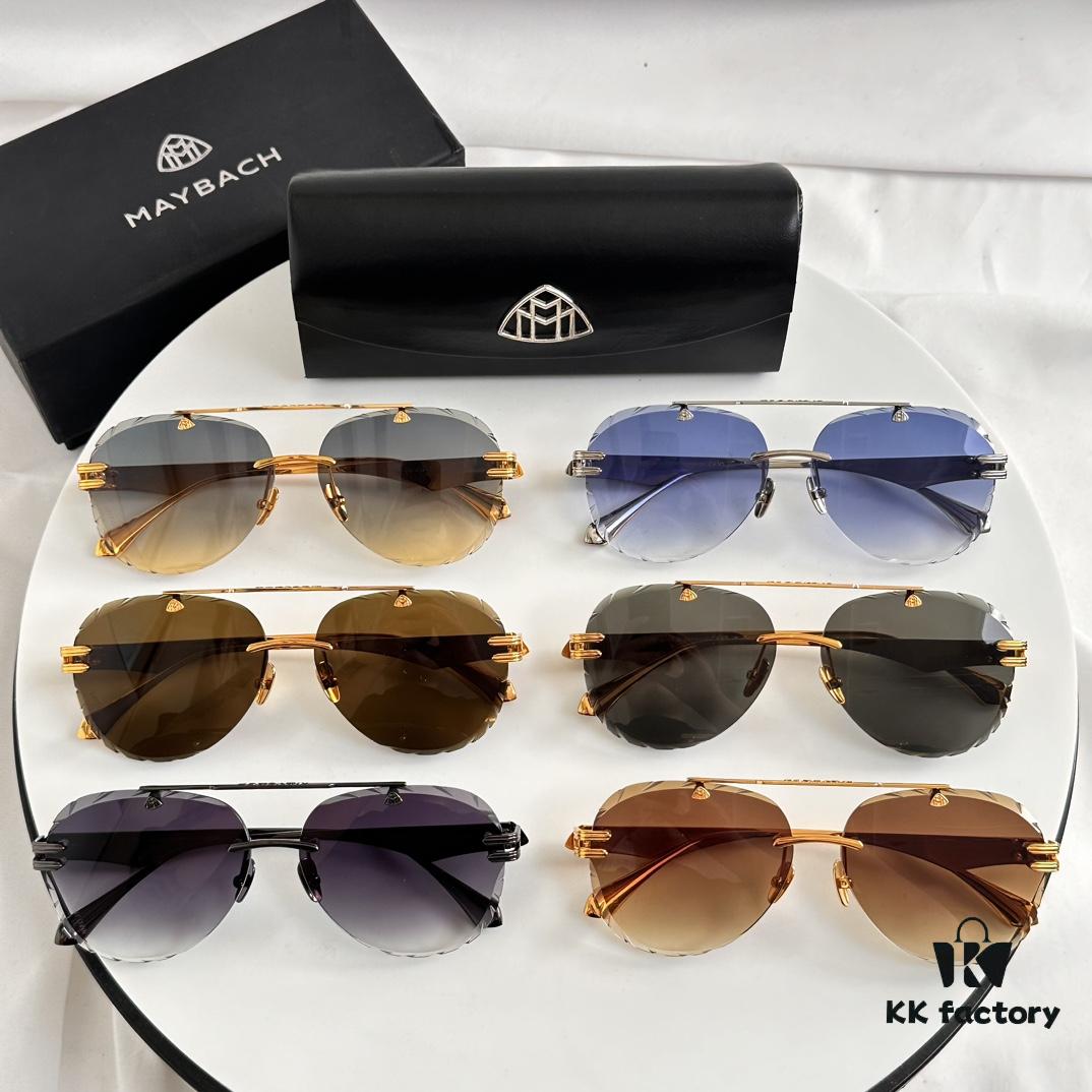 6931f73e3a89a121ed548a4d MAYBACH MODEL Z057 Sunglasses Unisex Eyewear Size 61-14-145