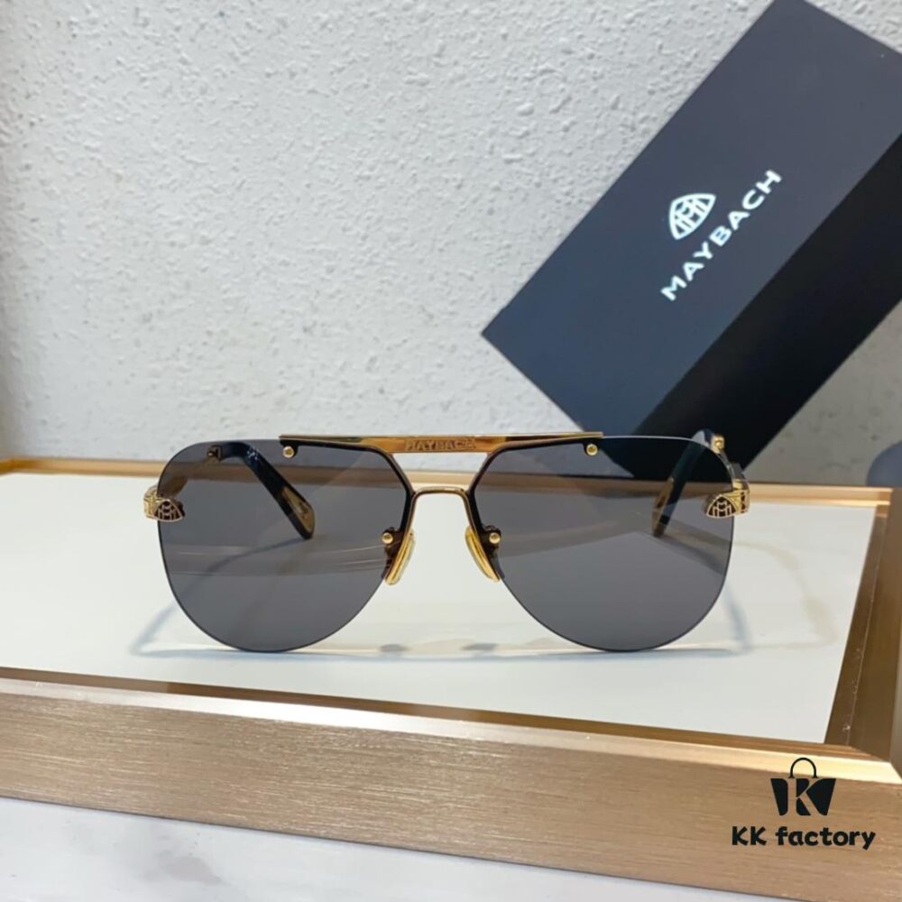 6931f7463a89a121ed548ac3 MAYBACH* Luxury K-Gold Vacuum Electroplated HD Blue Film Mirror Sunglasses