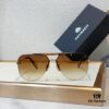 MAYBACH* Luxury K-Gold Vacuum Electroplated HD Blue Film Mirror Sunglasses