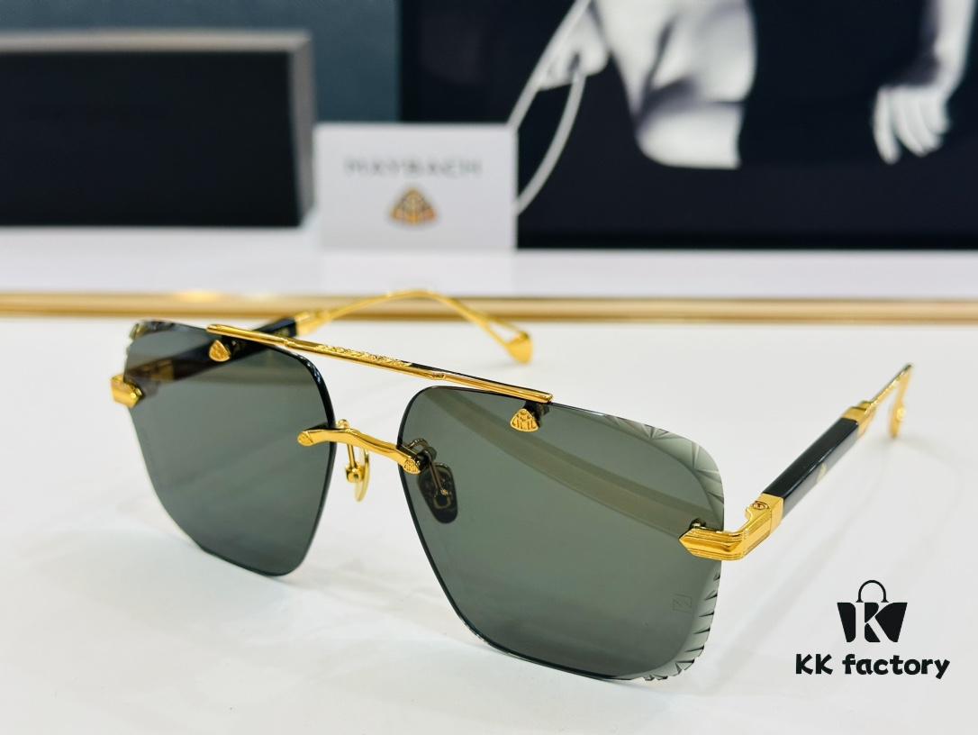 6931f7493a89a121ed548aea High-Quality MAYBACH Z062 Sunglasses, Exquisite Craftsmanship, Premium Feel, Size: 62-16-145