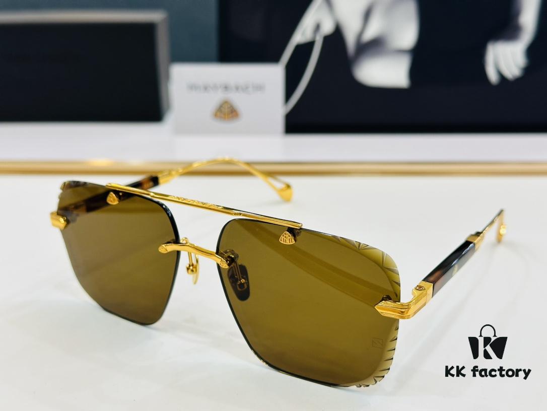 6931f7493a89a121ed548aeb High-Quality MAYBACH Z062 Sunglasses, Exquisite Craftsmanship, Premium Feel, Size: 62-16-145