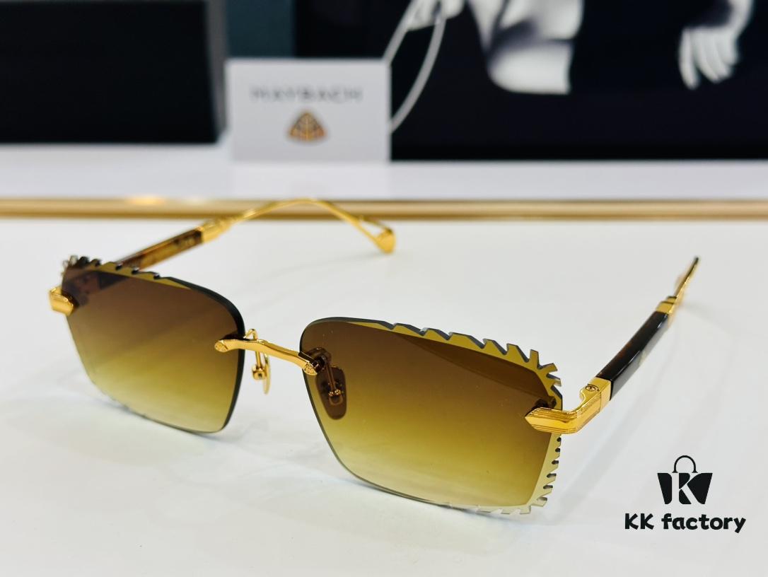 High-Quality MAYBACH Z061 Sunglasses, Exquisite Craftsmanship, Premium Feel, Size 61-16-145