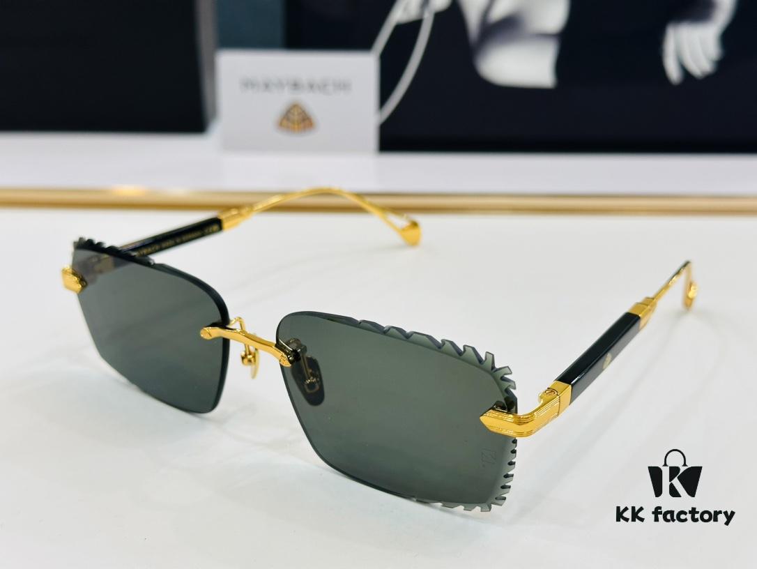 High-Quality MAYBACH Z061 Sunglasses, Exquisite Craftsmanship, Premium Feel, Size 61-16-145
