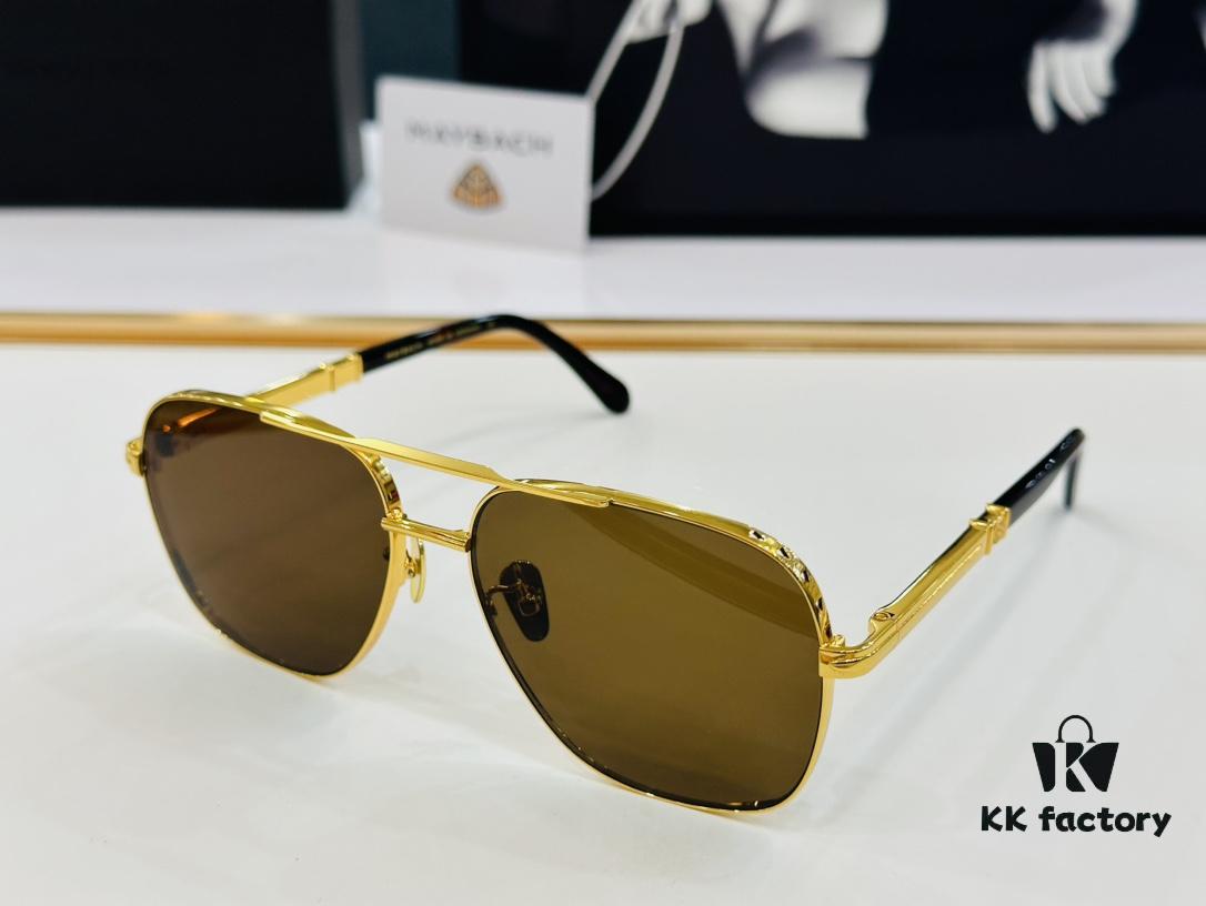 6931f74c3a89a121ed548b1e High-Quality MAYBACH Z015 Sunglasses, Exquisite Craftsmanship, Premium BM Feel, Size: 60-15-145