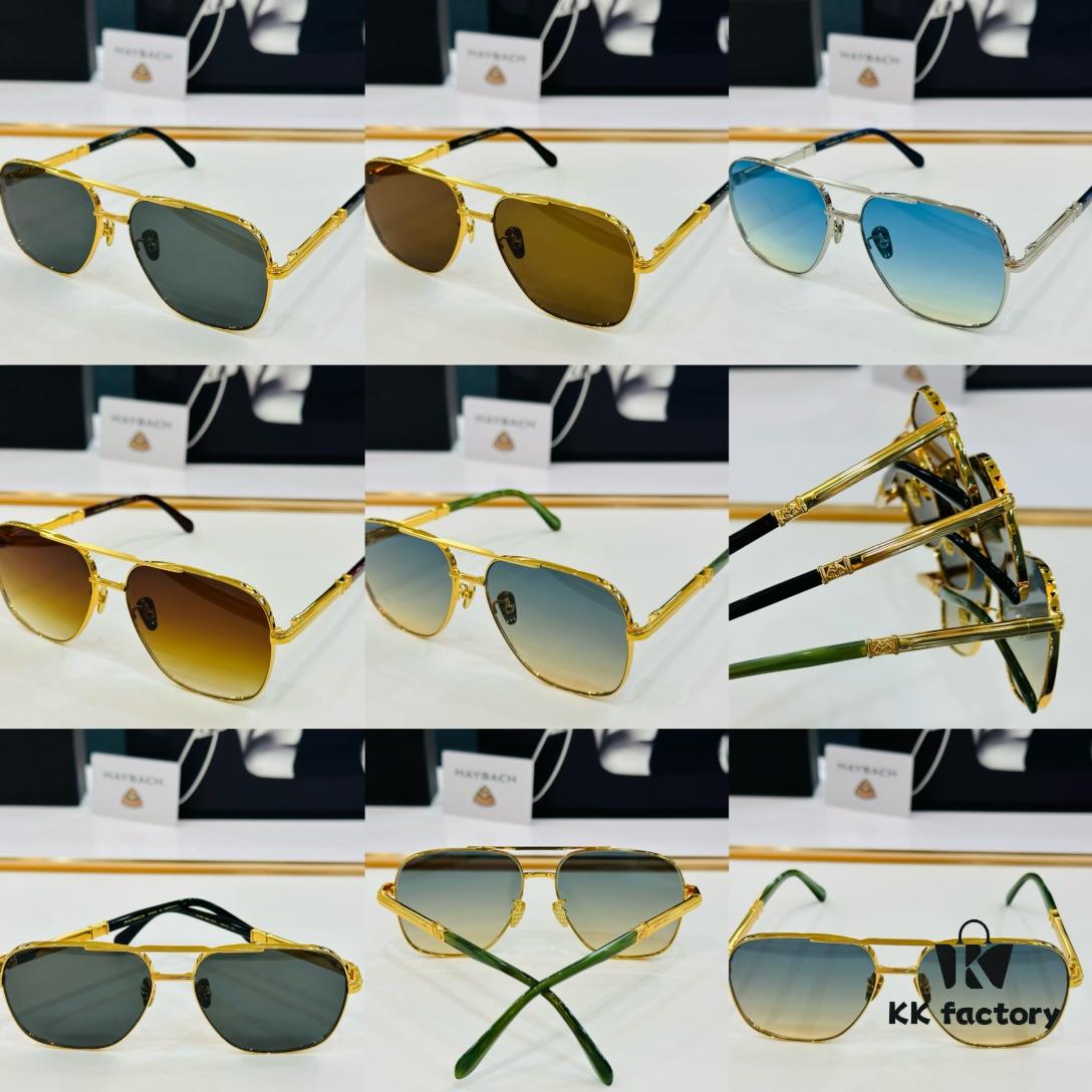 6931f74d3a89a121ed548b25 High-Quality MAYBACH Z015 Sunglasses, Exquisite Craftsmanship, Premium BM Feel, Size: 60-15-145