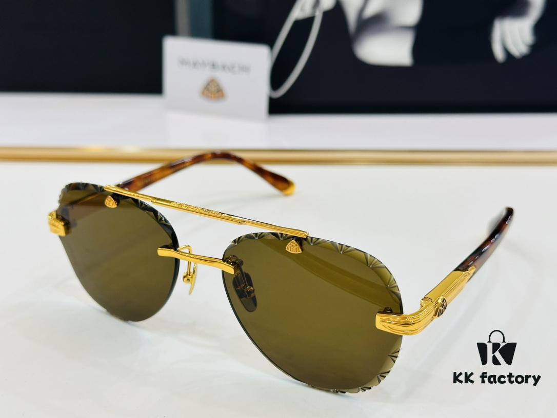 6931f7533a89a121ed548b7a High-Quality MAYBAC*H Z063 Sunglasses, Exquisite Craftsmanship, Premium Feel, Size: 60□17-145