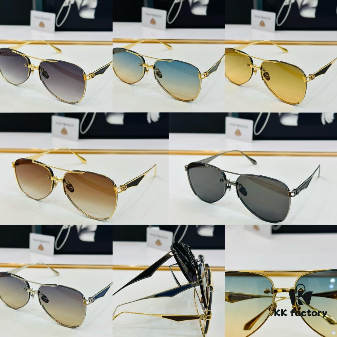 6931f7543a89a121ed548b91 High-Quality MAYBACH Z26 Sunglasses, Exquisite Craftsmanship, Premium Feel, Size 61-14-145