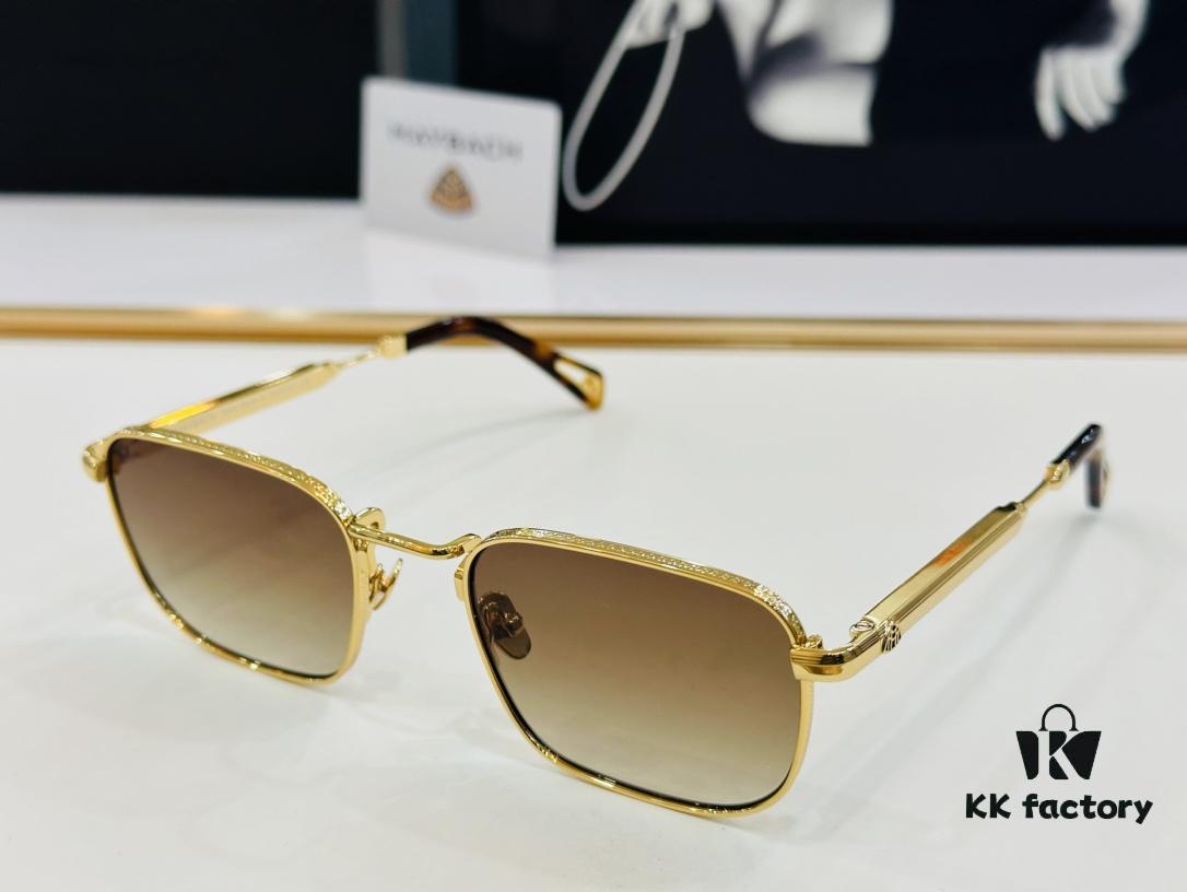 6931f7543a89a121ed548b93 High-Quality MAYBACH Z26 Sunglasses, Exquisite Craftsmanship, Premium Feel, Size: 52-21-145