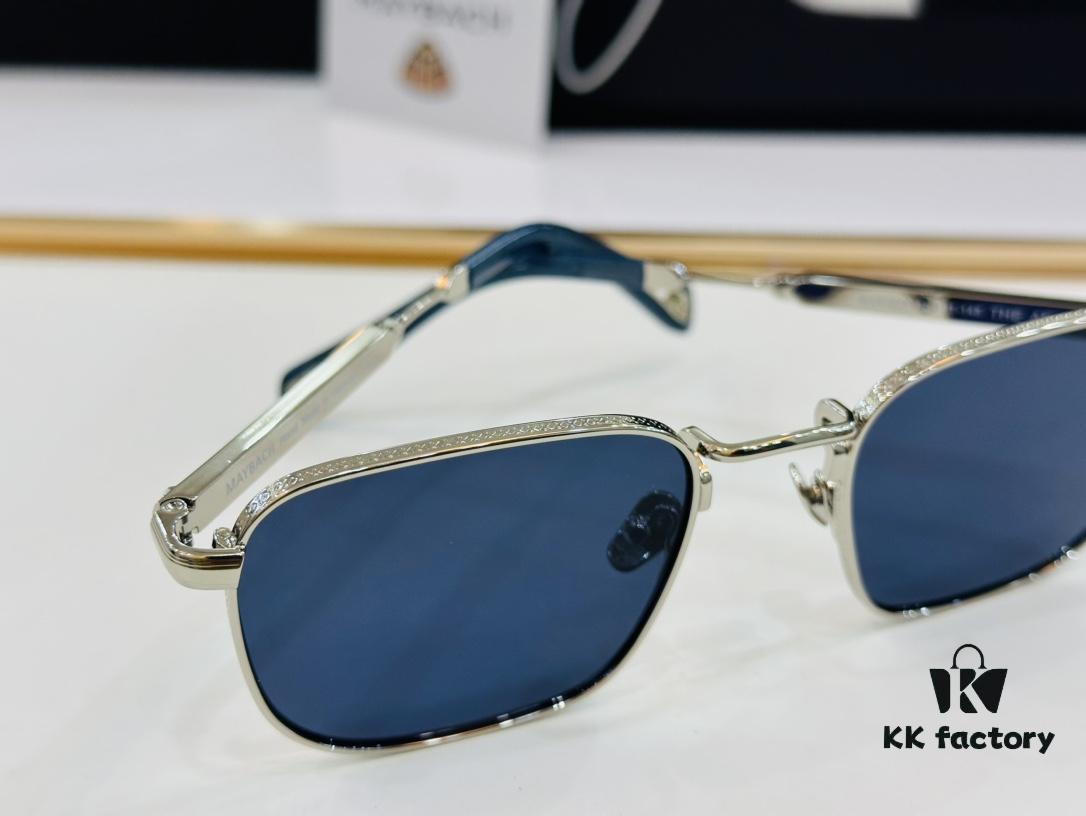 6931f7553a89a121ed548b99 High-Quality MAYBACH Z26 Sunglasses, Exquisite Craftsmanship, Premium Feel, Size: 52-21-145